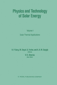 Enlarge image Cover: Physics and Technology of Solar Energy - Kluwer Academic Publishers