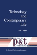 Cover: Technology and Contemporary Life - Kluwer Academic Publishers