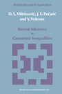 Cover: Recent Advances in Geometric Inequalities - Springer