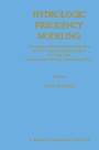 Cover: Hydrologic Frequency Modeling - Springer