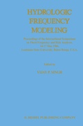 Cover: Hydrologic Frequency Modeling - Springer