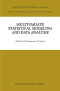 Cover: Multivariate Statistical Modeling and Data Analysis - Springer
