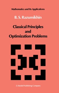 Abbildung von: Classical Principles and Optimization Problems - Kluwer Academic Publishers