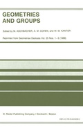 Cover: Geometries and Groups - Kluwer Academic Publishers