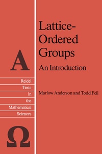 Enlarge image Cover: Lattice-Ordered Groups - Springer