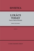 Cover: Luk&aacute;cs Today - Springer