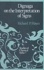 Cover: Dignaga on the Interpretation of Signs - Springer
