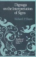 Cover: Dignaga on the Interpretation of Signs - Springer