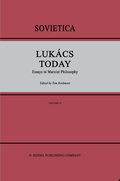Cover: Luk&aacute;cs Today - Springer