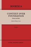 Cover: Context Over Foundation - Kluwer Academic Publishers