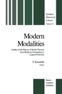 Cover: Modern Modalities - Springer