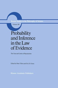 Enlarge image Cover: Probability and Inference in the Law of Evidence - Springer