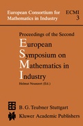 Cover: Proceedings of the Second European Symposium on Mathematics in Industry - Kluwer Academic Publishers