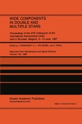 Cover: Wide Components in Double and Multiple Stars - Springer
