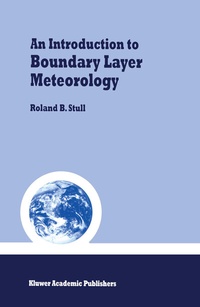 Enlarge image Cover: An Introduction to Boundary Layer Meteorology - Springer