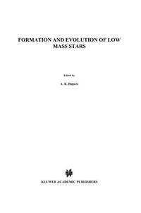 Enlarge image Cover: Formation and Evolution of Low Mass Stars - Springer