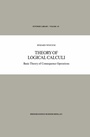 Cover: Theory of Logical Calculi - Springer