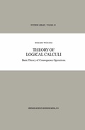 Cover: Theory of Logical Calculi - Springer
