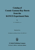 Cover: Catalog of Cosmic Gamma-Ray Bursts from the KONUS Experiment Data - Kluwer Academic Publishers