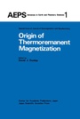 Cover: Origin of Thermoremanent Magnetization - Springer