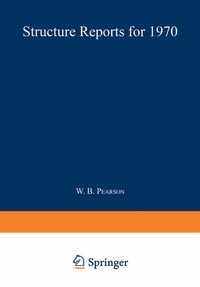 Enlarge image Cover: Structure Reports for 1970 - Kluwer Academic Publishers
