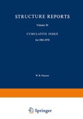 Cover: Structure Reports - Kluwer Academic Publishers