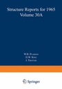 Cover: Structure Reports for 1965, Volume 30A - Springer