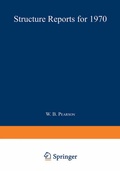 Cover: Structure Reports for 1970 - Springer