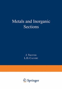 Enlarge image Cover: Metals and Inorganic Sections - Springer