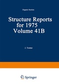 Cover: Structure Reports for 1975 - Springer