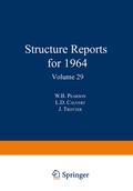 Cover: Structure Reports for 1964 - Kluwer Academic Publishers