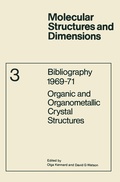 Bild: Bibliography 1969-71 Organic and Organometallic Crystal Structures - Kluwer Academic Publishers