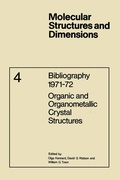 Bild: Bibliography 1971-72 Organic and Organometallic Crystal Structures - Kluwer Academic Publishers