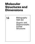 Bild: Molecular Structures and Dimensions - Kluwer Academic Publishers