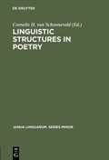 Cover: Linguistic Structures in Poetry - De Gruyter Mouton