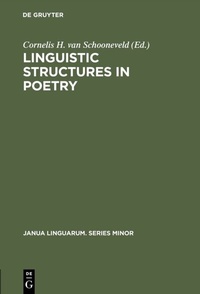 Abbildung von: Linguistic Structures in Poetry - De Gruyter Mouton