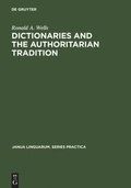 Cover: Dictionaries and the Authoritarian Tradition - De Gruyter Mouton