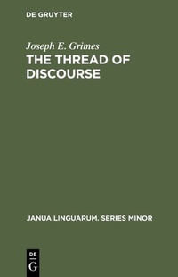 Abbildung von: The Thread of Discourse - De Gruyter Mouton
