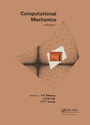 Cover: Computational Mechanics Volume 1 - A A Balkema Publishers