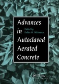 Cover: Advances in Autoclaved Aerated Concrete - A A Balkema Publishers