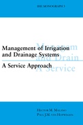 Cover: Management of Irrigation and Drainage Systems - A A Balkema Publishers