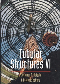 Enlarge image Cover: Tubular Structures - A A Balkema Publishers