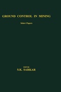 Cover: Ground Control in Mining - A A Balkema Publishers