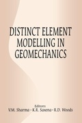 Cover: Distinct Element Modelling in Geomechanics - A A Balkema Publishers