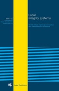 Cover: Local Integrity Systems - Boom Juridische Uitgevers