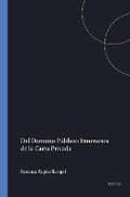 Cover: Del dominio publico: itinerarios de la carta privada - Rodopi