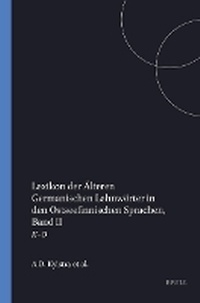 Abbildung von: Lexikon der älteren germanischen Lehnwörter in den ostseefinnischen Sprachen - Rodopi