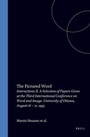Cover: The Pictured Word - Rodopi