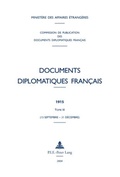 Bild: Documents diplomatiques fran&ccedil;ais - Peter Lang Verlag