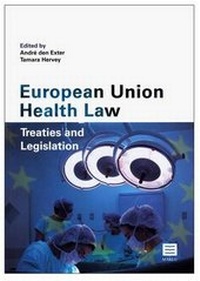 Abbildung von: European Union Health Law - Maklu Pub
